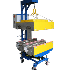 Les fours de transition sont adaptés aux procédés de fabrication en chauffage continu,traitement thermique des câbles, des bandes métalliques et profilés synthétiques ou similaires. Plusieurs Fours peuvent être assemblés entre eux. Différentes température