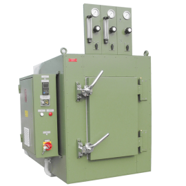 Les armoires chauffantes sont utilisés pour un traitement doux, juste de température et thermique des composants dans le domaine de la production des actionneurs de puissance électroniques. Une atmosphère gaz inerte support ce processus.