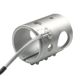 colliers de buse, pour températures jusqu'à 450°C/550°C, moulage par injection, conception écoénergétique, flux de chaleur homogène, trous, évidements, thermocouple intégré, contour spécial, Encombrement réduit, extrusion de câble
