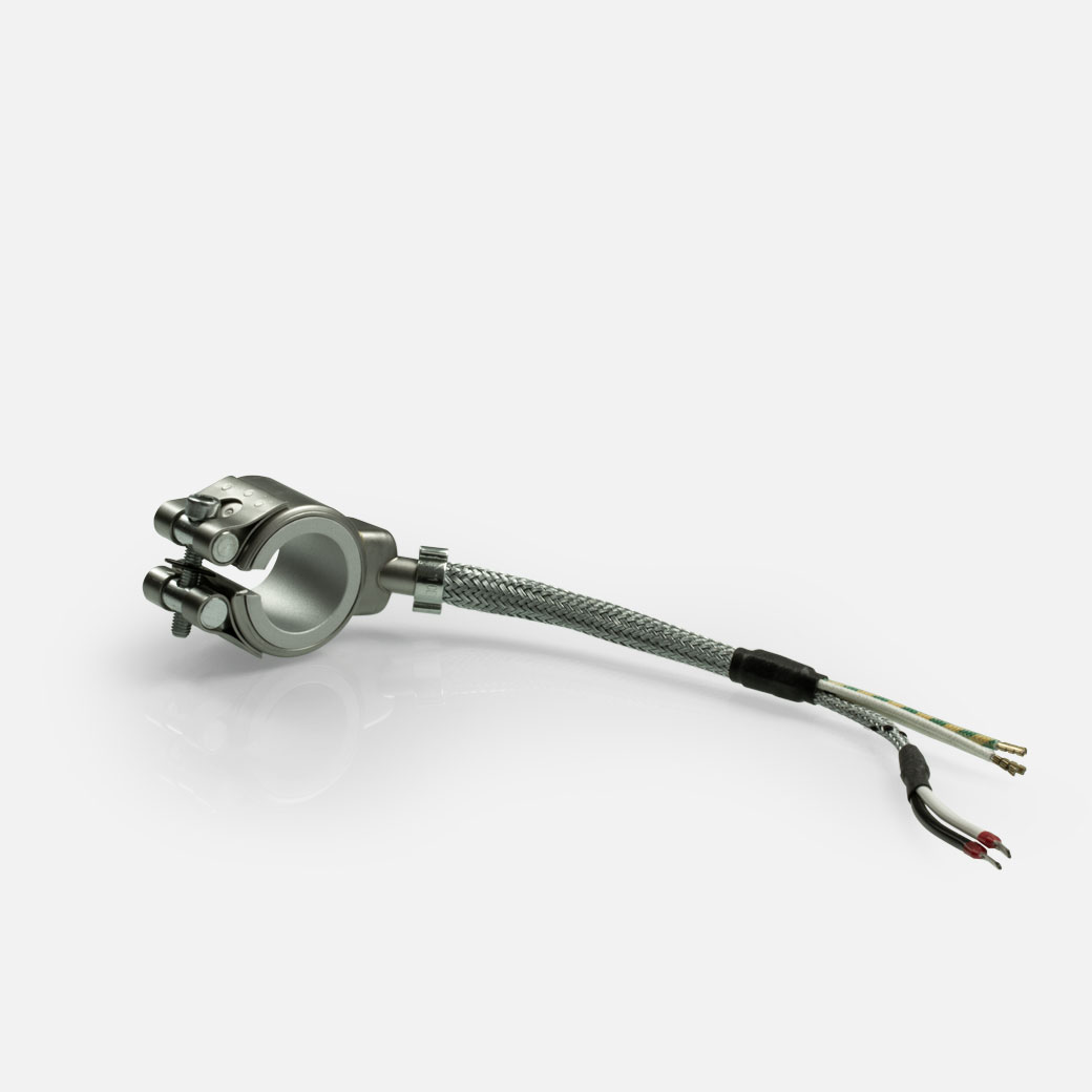 colliers de buse, pour températures jusqu'à 450°C/550°C, moulage par injection, conception écoénergétique, flux de chaleur homogène, trous, évidements, thermocouple intégré, contour spécial, Encombrement réduit, extrusion de câble