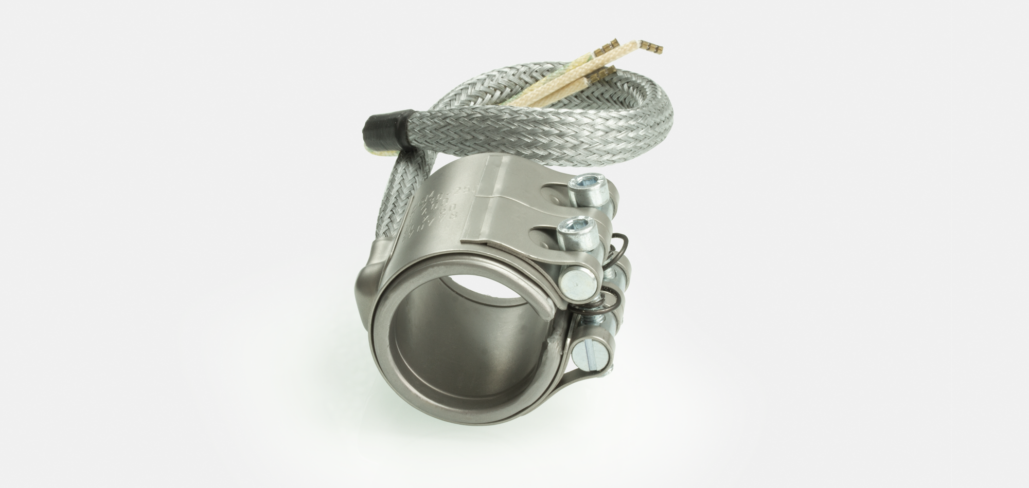 collier de buse „haute charge“, températures jusqu'à 600°C, moulage par injection, évidements, support thermocouple, thermocouple intégré, Encombrement réduit, matériaux exigeants, traitement PTFE-PEEK, temps de cycle réduits, extrusion de câble