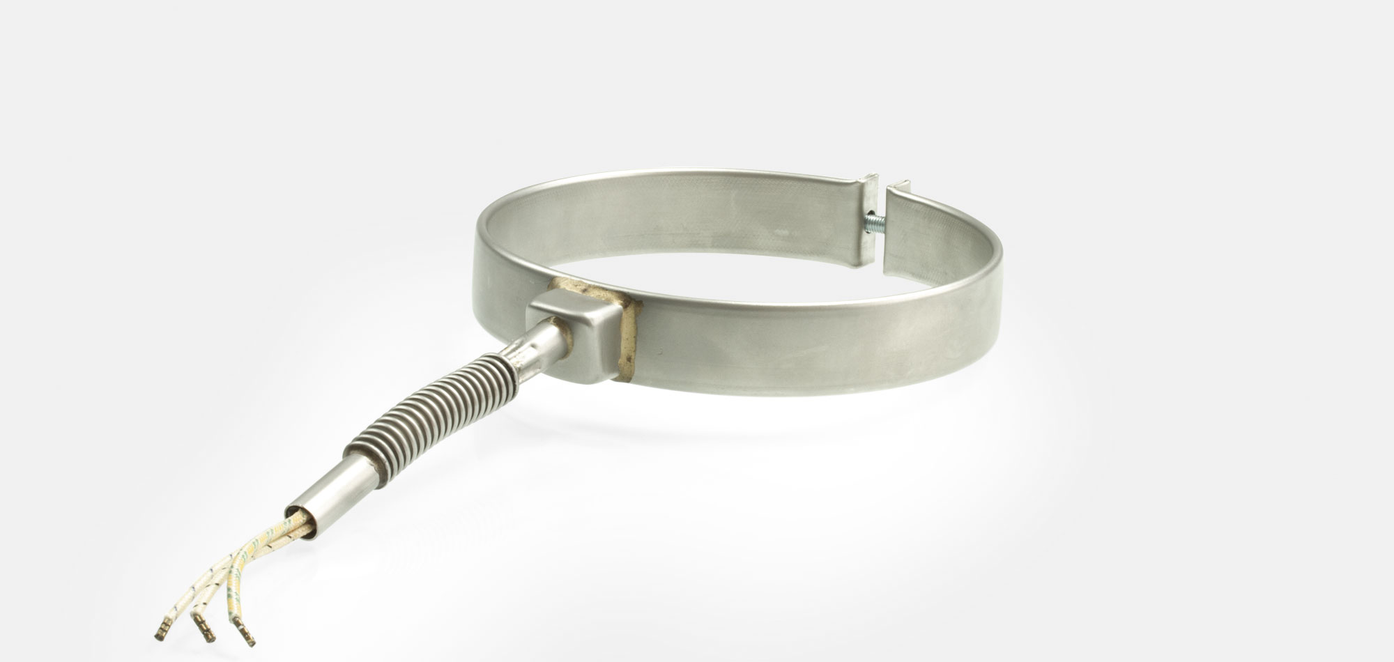 collier de buse standard en acier inoxydable et laiton, pour températures jusqu'à 280°C/350 ° C, moulage par injection, trous, évidements, thermocouple incorporé, thermocouple de surface séparé ou support pour thermocouple, accessoires d'origine