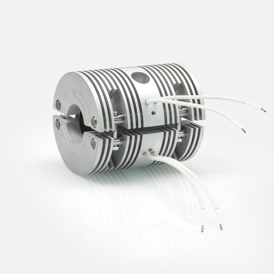 Ensembles chauffage-refroidissement intensif, pour températures jusqu'à 450°C, extrusion, moulage par injection, PVC, systèmes de recyclage, ventilateurs, refroidissement par air, systèmes à forte intensité de refroidissement, temps de chauffage minimal