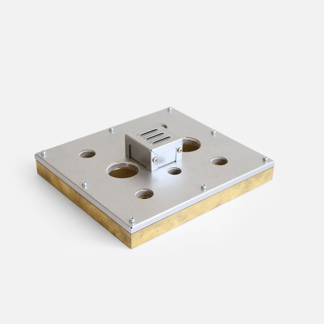 Chauffage d'outillage, Chauffant Plat, Collier Rectangulaire, pour des températures jusqu'à 450°C/550°C, extrusion, moulage par injection, technologie des plastiques, alésages, évidements, connexion frontale, économe en énergie, homogène flux de chaleur