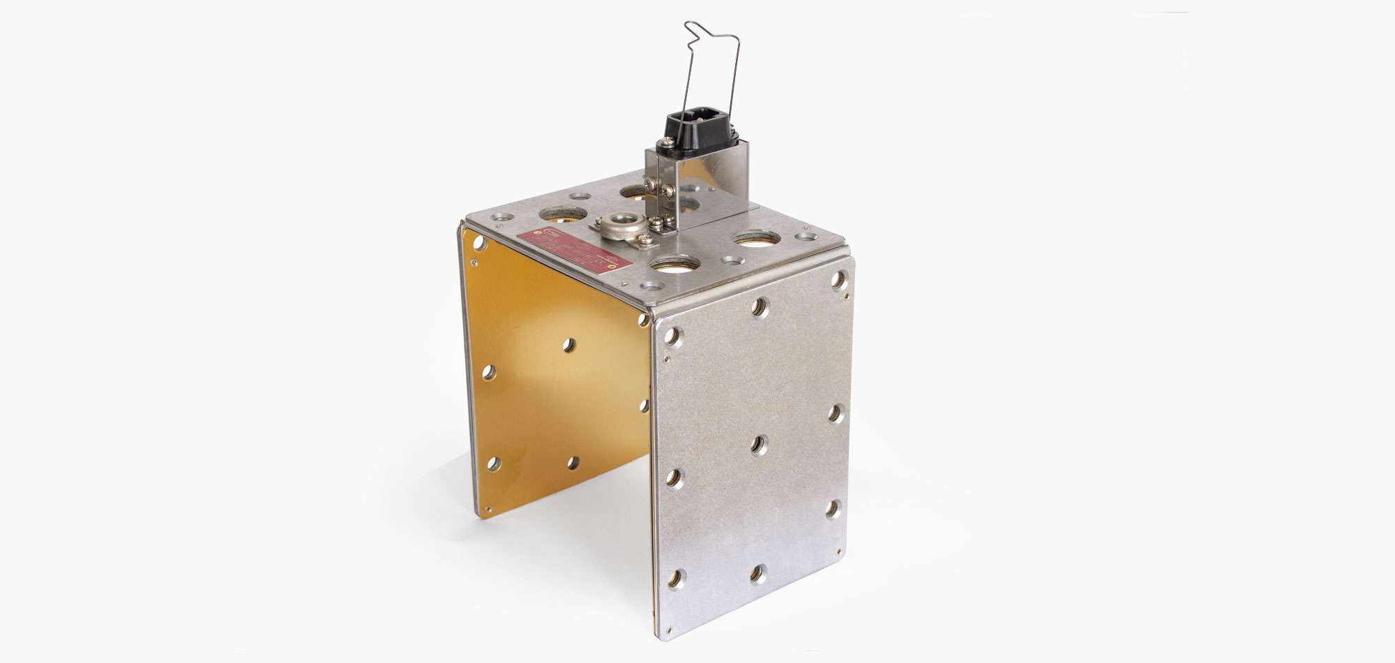Chauffage d'outillage, Chauffant Plat, Collier Rectangulaire, pour des températures jusqu'à 450°C, extrusion, moulage par injection, technologie des plastiques, alésages, évidements, support de capteur de chaleur, thermocouple intégré, mineralisole