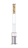 EB Ø 6,5 mm + Ø 8,5 mm - câble avec gaine thermorétractable